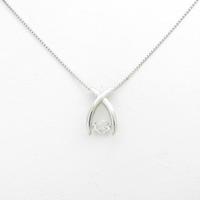 【新品】プラチナダイヤモンドネックレス 0．301ct・G・SI1・VG
