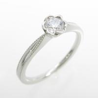 プラチナダイヤモンドリング 0．197ct・F・VVS1・3EXT H＆C10％引き