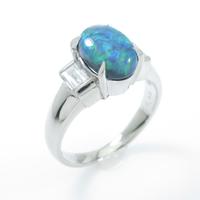 PT ブラックオパールリング