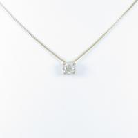 組曲 ソリティア ダイヤモンドネックレス