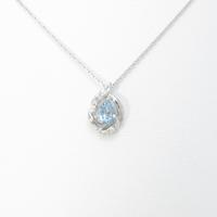 4゜C アクアマリンネックレス