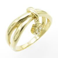 K18YG ダイヤモンドリング