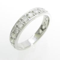 PT ハーフエタニティ ダイヤモンドリング