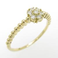 【リメイク】K18YG ダイヤモンドリング10％引き