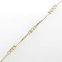 K18YG ダイヤモンドブレスレット