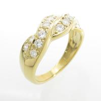 750YG ダイヤモンドリング