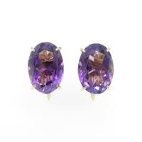 K18YG アメジストイヤリング