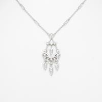 750WG ダイヤモンドネックレス