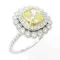 ティファニー ダイヤモンドリング 0．88ct・FIY・VS1