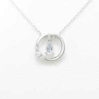 4゜C アクアマリンネックレス