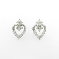 PT ハート ダイヤモンドピアス10％引き