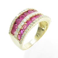 K18YG ルビーリング