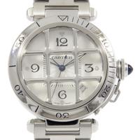 カルティエ W31040H3 パシャグリッド 自動巻