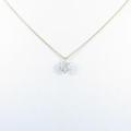 【リメイク】K18YG ダイヤモンドネックレス 1．002ct・H・SI2・GOOD