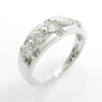 K18WG ダイヤモンドリング5％引き