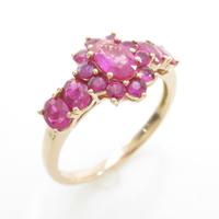 K18PG ルビーリング