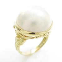 K18YG マベパールリング