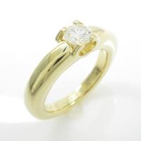 カルティエ C セッティング リング 0．40ct