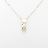 K18YG ダイヤモンドネックレス