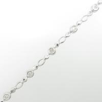 750WG ダイヤモンドブレスレット