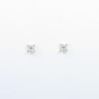 ドレス アドレス フラワー ダイヤモンドピアス