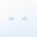 【リメイク】プラチナダイヤモンドピアス 0．324ct・0．337ct・E?F・I1・GOOD