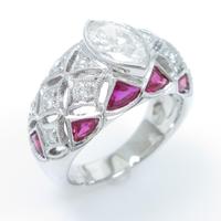 750WG ダイヤモンドリング