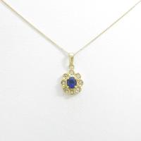 K18YG サファイヤネックレス10％引き