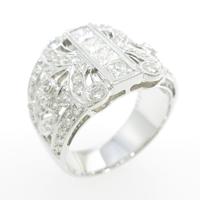 K18WG ダイヤモンドリング