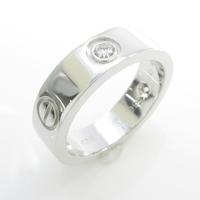 カルティエ ラブリング ハーフダイヤ