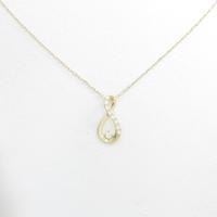 【リメイク】K18YG ダイヤモンドネックレス