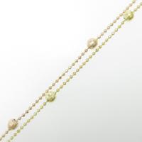 K18YG／K18PG チェーンブレスレット