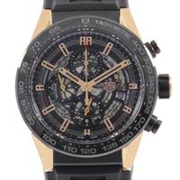 タグ・ホイヤー CAR2A5A．FT6044 カレラ・キャリバーホイヤー01クロノ PVDxRG 自動巻