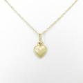 K18YG／750YG ハート ネックレス