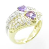 PT／K18YG サファイヤリング