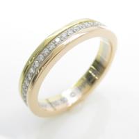 カルティエ スリーゴールド リング