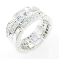 カルティエ マイヨンパンテール ハーフダイヤ リング