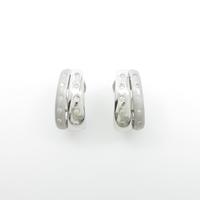 K14WG ダイヤモンドピアス
