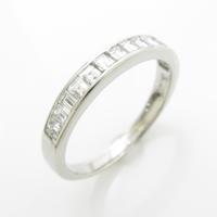 PT ハーフエタニティ ダイヤモンドリング