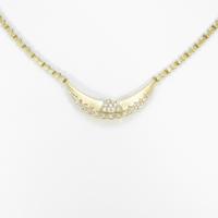 K18YG ダイヤモンドネックレス5％引き