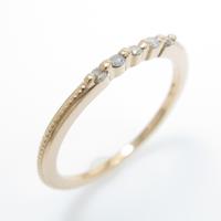 アガット ダイヤモンドリング