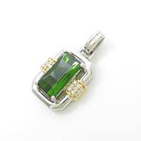 PT／K18YG トルマリンペンダント