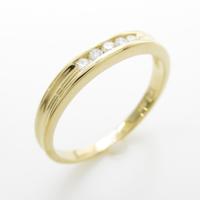 K18YG ダイヤモンドリング