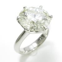 プラチナダイヤモンドリング 7．030ct・M・SI1・EXT