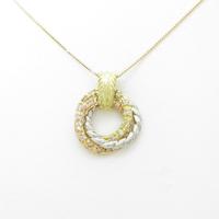 K18YG／PT／K18PG ダイヤモンドネックレス