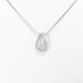 【新品】プラチナダイヤモンドネックレス 0．262ct・F・SI2・GOOD