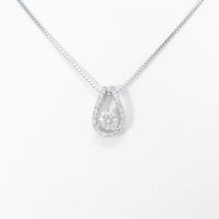 【新品】プラチナダイヤモンドネックレス 0．262ct・F・SI2・GOOD