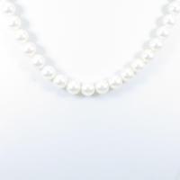 シルバークラスプ アコヤパールネックレス