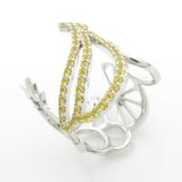 K18WG フルーツ サファイヤリング