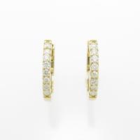 【リメイク】K18YG ダイヤモンドピアス